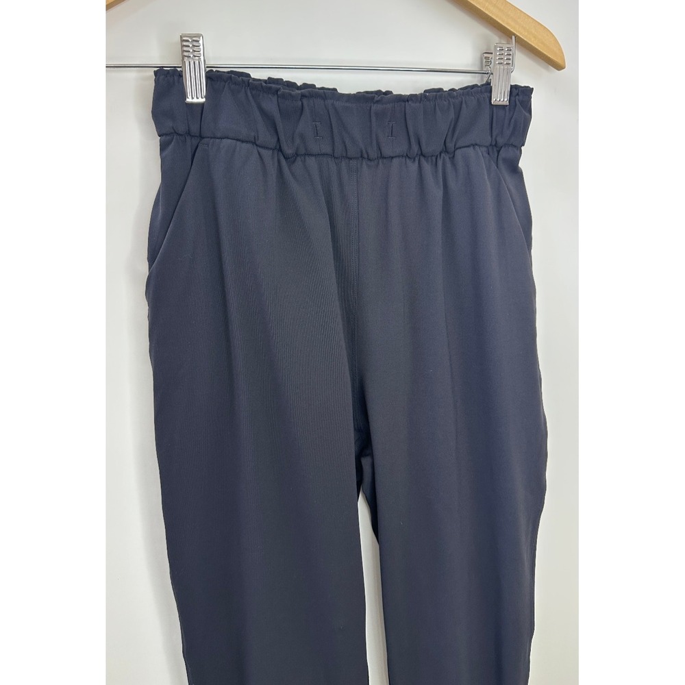 Lululemon Keep Moving Jogger Size 4 Black Pull On Stretch High Rise Comfort Gym - Picture 3 of 9